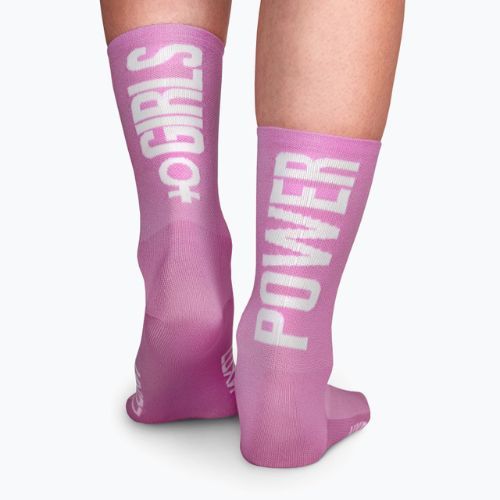 Велошкарпетки жіночі Luxa Girls Power рожеві LAM21SGPL1S