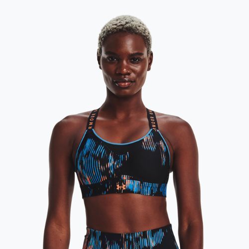 Бюстгальтер спортивний Under Armour Infinity High Print чорний 1369026