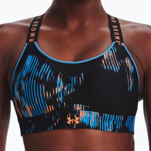 Бюстгальтер спортивний Under Armour Infinity High Print чорний 1369026