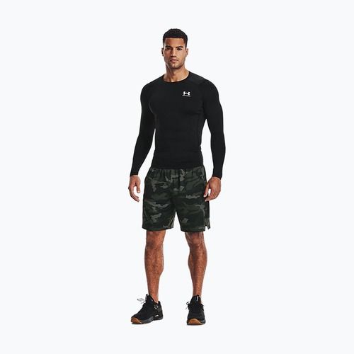 Футболка лонгслів чоловіча Under Armour Ua Hg Armour Comp LS чорна 1361524-001