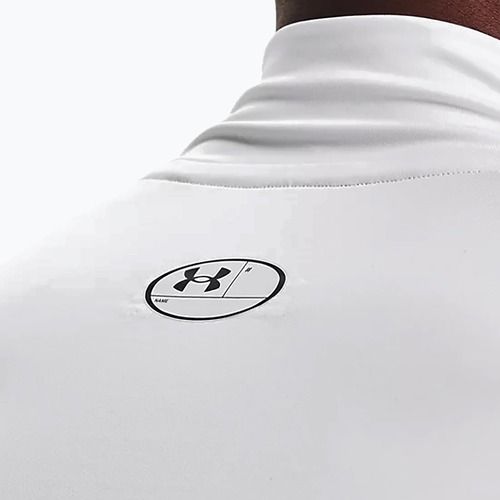 Футболка лонгслів чоловіча Under Armour Ua Hg Armour Comp Mock біла 1369606-100