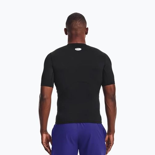 Футболка тренувальна чоловіча Under Armour Ua Hg Armour Comp SS чорна 1361518-001