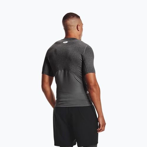 Футболка тренувальна чоловіча Under Armour Ua Hg Armour Comp SS сіра 1361518-090