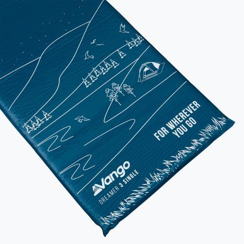 Килимок самонадувний Vango Dreamer Single 3 cm синій SMQDREAMEM23A14
