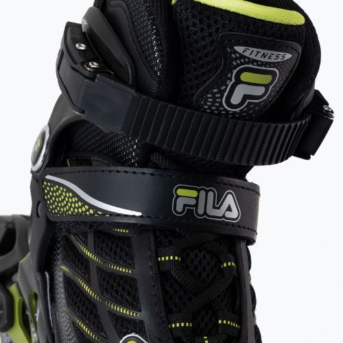 Роликові ковзани дитячі FILA Wizy Alu black/lime