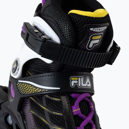 Роликові ковзани дитячі FILA Wizy G black/yellow magenta