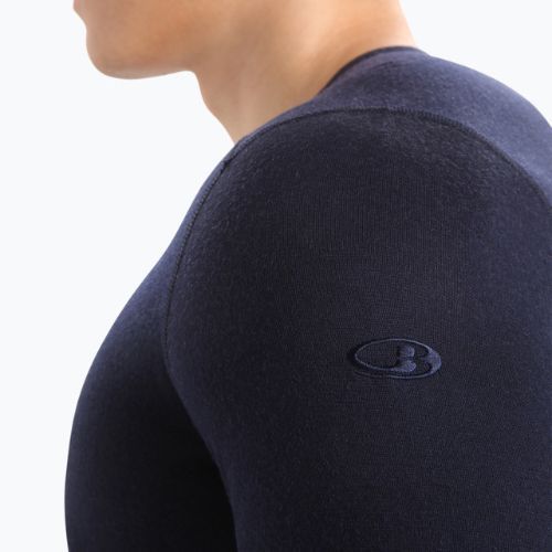 Термокофта чоловіча icebreaker 200 Oasis Crewe midnight navy