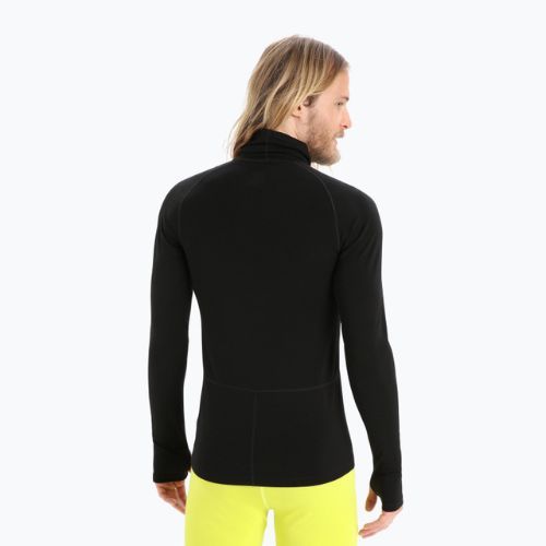 Термокофта чоловіча icebreaker Merino Roll Neck black