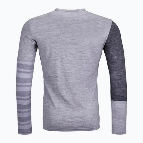 Термокофта чоловіча ORTOVOX 185 Rock'N'Wool сіра 8410200022