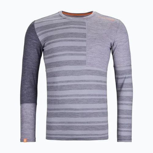 Термокофта чоловіча ORTOVOX 185 Rock'N'Wool сіра 8410200022