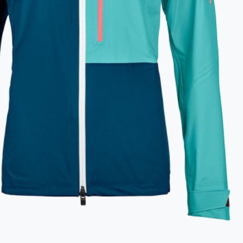 Куртка для скітуру жіноча ORTOVOX 3L Ortler блакитна 7061600006