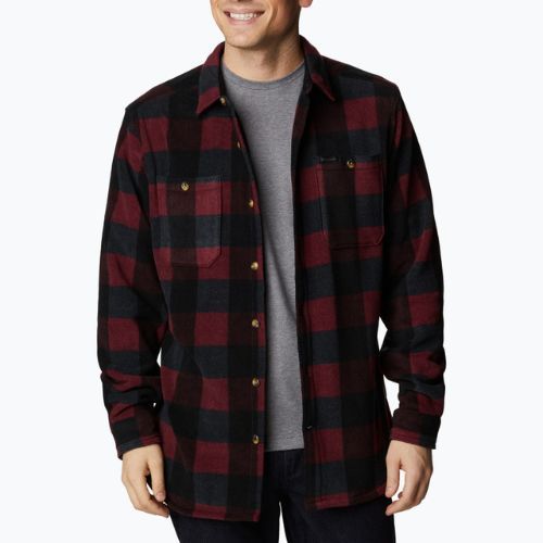 Сорочка чоловіча Columbia Flare Gun Fleece elderberry multi check