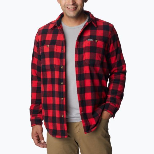 Сорочка чоловіча Columbia Flare Gun Fleece mountain red check