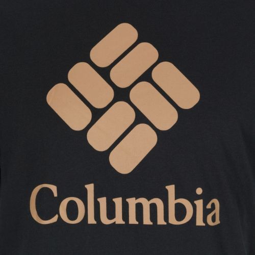 Футболка трекінгова чоловіча Columbia CSC Basic Logo black/csc stacked logo