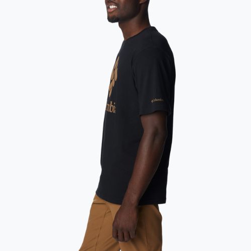 Футболка трекінгова чоловіча Columbia CSC Basic Logo black/csc stacked logo