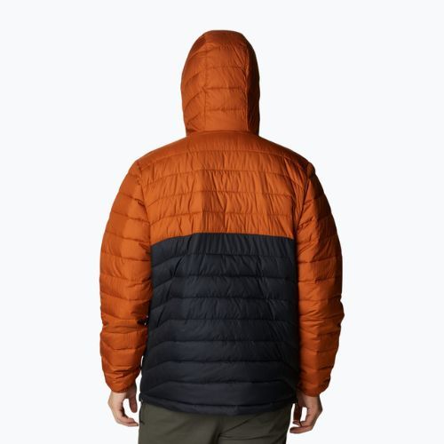 Пуховик чоловічий Columbia Powder Lite Anorak warm copper/black