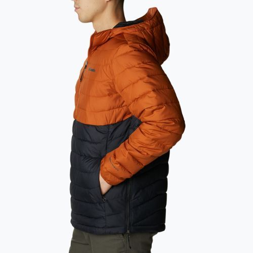 Пуховик чоловічий Columbia Powder Lite Anorak warm copper/black