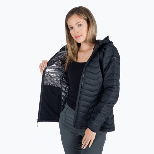 Пуховик жіночий Columbia Powder Lite Hooded black