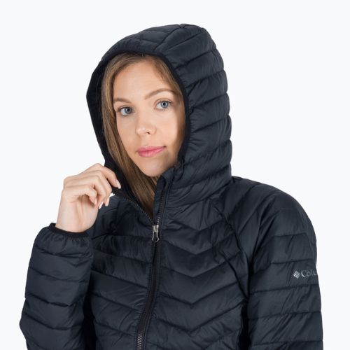 Пуховик жіночий Columbia Powder Lite Hooded black