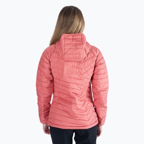 Пуховик жіночий Columbia Powder Lite Hooded dark coral