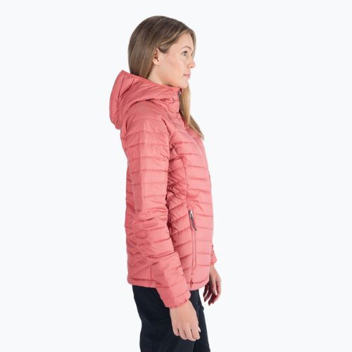 Пуховик жіночий Columbia Powder Lite Hooded dark coral