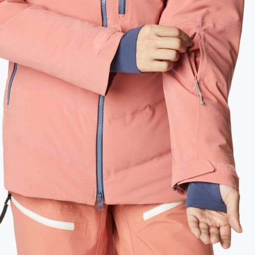 Куртка лижна жіноча Columbia Powderkeg III Down dark coral/peach blossom