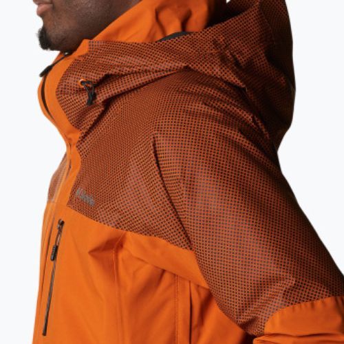 Куртка лижна чоловіча Columbia Snow Slab Black Dot warm copper/warm copper w bd