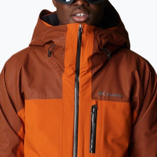 Куртка лижна чоловіча Columbia Snow Slab Black Dot warm copper/warm copper w bd