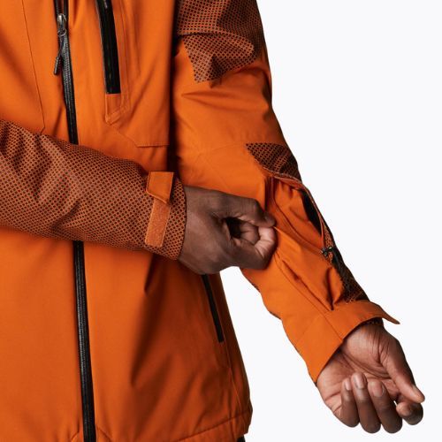 Куртка лижна чоловіча Columbia Snow Slab Black Dot warm copper/warm copper w bd