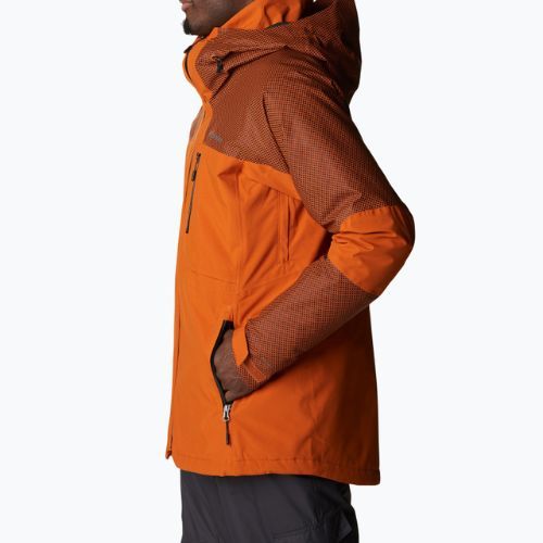 Куртка лижна чоловіча Columbia Snow Slab Black Dot warm copper/warm copper w bd