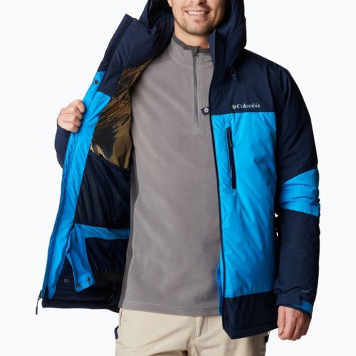 Куртка лижна чоловіча Columbia Wild Card II Down compass blue/collegiate navy