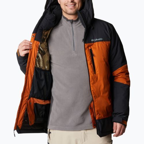 Куртка лижна чоловіча Columbia Wild Card II Down warm copper/black