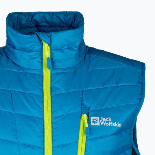 Жилет туристичний чоловічий Jack Wolfskin Routeburn Pro Ins блакитний 1206871_1361_002