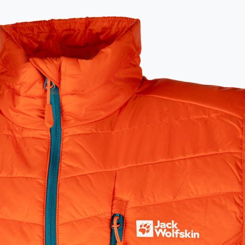 Жилет туристичний чоловічий Jack Wolfskin Routeburn Pro Ins помаранчевий 1206871_3017_002