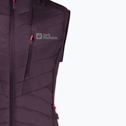 Жилет туристичний жіночий Jack Wolfskin Routeburn Pro Ins фіолетовий 1207201_2042_005