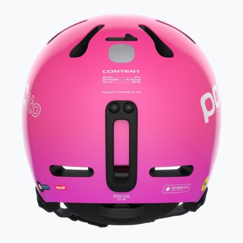 Шолом лижний дитячий POC POCito Fornix MIPS fluorescent pink