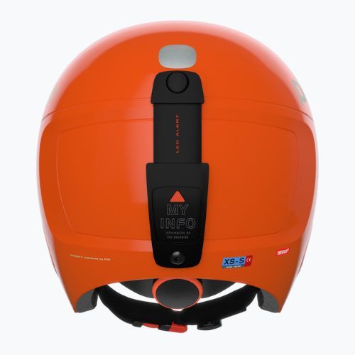 Шолом лижний дитячий POC POCito Skull fluorescent orange