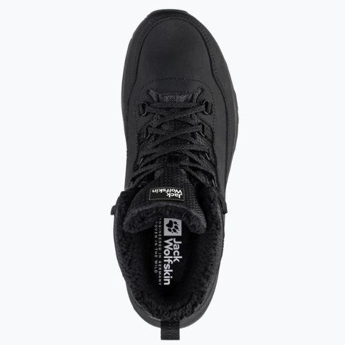 Черевики для трекінгу чоловічі Jack Wolfskin Everquest Texapore Mid чорні 4053611