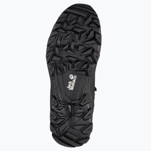 Черевики для трекінгу чоловічі Jack Wolfskin Everquest Texapore Mid чорні 4053611