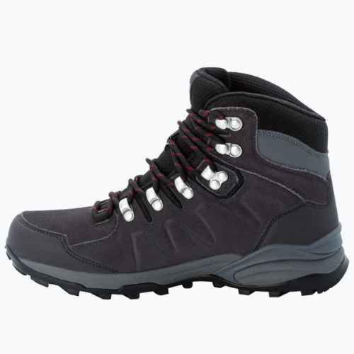 Черевики для трекінгу жіночі Jack Wolfskin Refugio Texapore Mid сірі 4050871