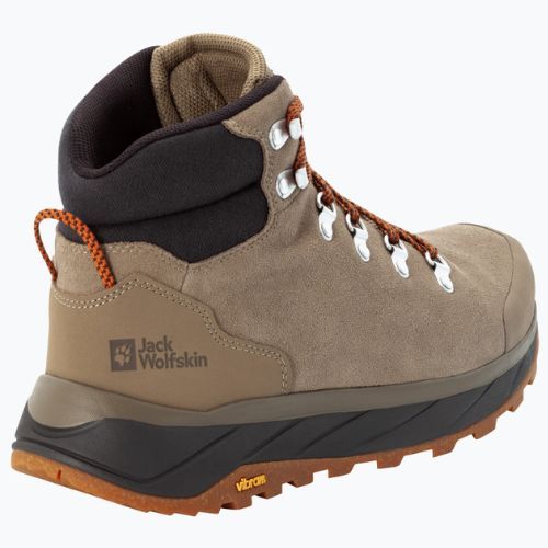 Черевики для трекінгу чоловічі Jack Wolfskin Terraventure Urban Mid коричневі 4053561