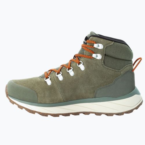 Черевики для трекінгу чоловічі Jack Wolfskin Terraventure Urban Mid зелені 4053561