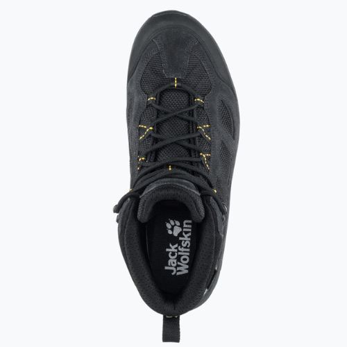 Черевики для трекінгу чоловічі Jack Wolfskin Vojo 3 Texapore Mid чорні 4042461