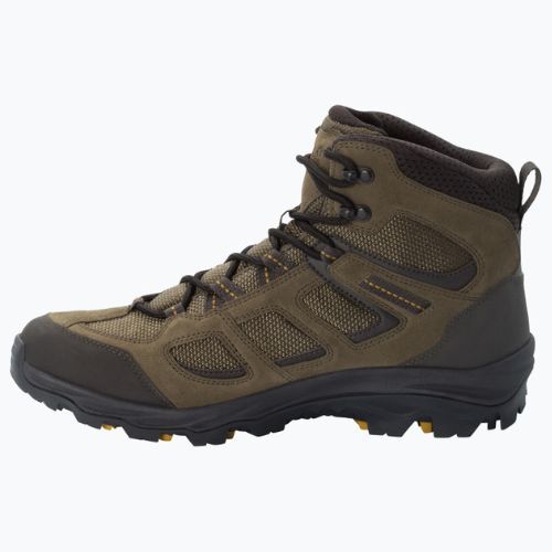 Черевики для трекінгу чоловічі Jack Wolfskin Vojo 3 Texapore Mid коричневі 4042461