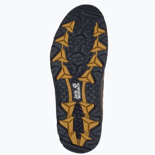 Черевики для трекінгу чоловічі Jack Wolfskin Vojo 3 Texapore Mid коричневі 4042461