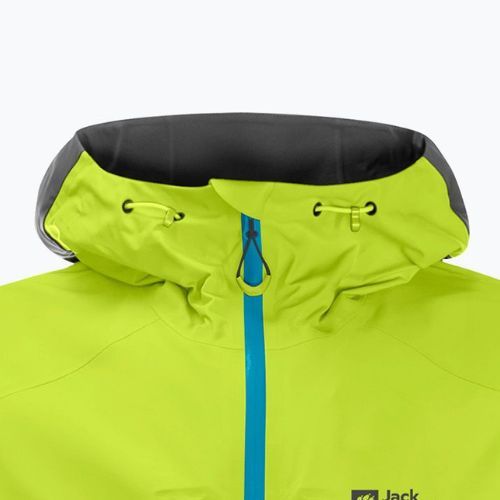 Куртка для скітуру чоловіча Jack Wolfskin Alpspitze 3L зелена 1115181