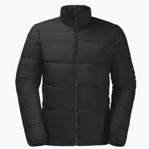 Куртка дощовик чоловіча Jack Wolfskin Jasper чорна 1115261_6000_006