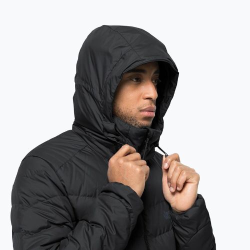 Пуховик чоловічий Jack Wolfskin Fairmont чорна 1203591_6000
