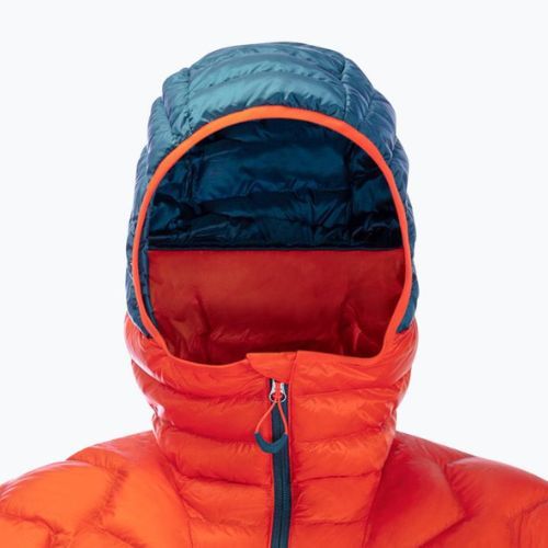 Куртка для скітуру пухова чоловіча Jack Wolfskin Alpspitze Down Hoody помаранчева 1206771_3017