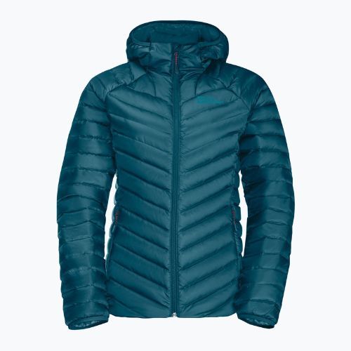 Пуховик жіночий Jack Wolfskin Passamani Down Hoody блакитний 1207101_4133